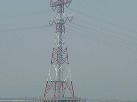 察哈尔右翼后电力铁塔案例